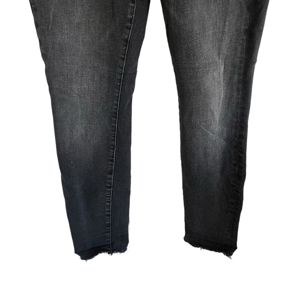 MOTHER x REVOLVE High Waisted Looker Ankle Fray in Night Hawk - Picture 5 of 14